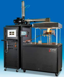 ASTM E1354 Test ogniowy uwalniania ciepła, wytwarzanie dymu i wskaźnik utraty masy Sprzęt do badania palności