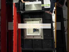 ISO834-1, EN1363-1 Sprzęt do badań ogniowych powłok ognioodpornych dla konstrukcji stalowych