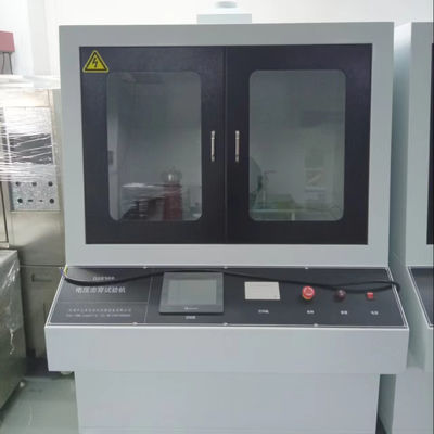 Wysokiej dokładności 220V Solid Insulation Material Electrical Strength Testing Machine With ≤ 5% Voltage Measure