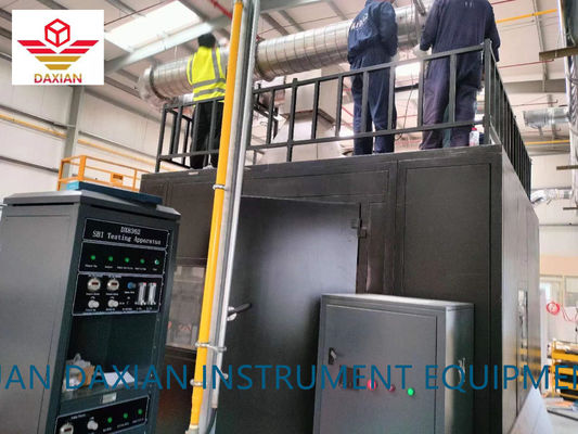 Dostawca sprzętu do badań palności EN 13823 Maszyna do testu pojedynczego palącego się elementu SBI