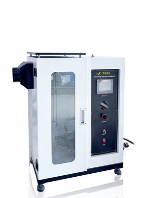 DX8333A/B/C Tester oporowości płomieni tekstyliów (typ pionowy) stosowany do określania oporowości płomieni różnych materiałów włókienniczych.