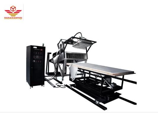 ISO 12468-1 Sprzęt do testowania ognia / materiały budowlane Dach budynku Maszyna do wypalania materiałów budowlanych