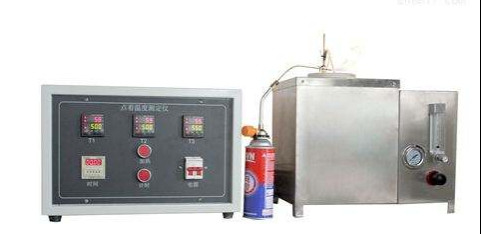 DX8602 Plastic Spot Temperature Tester, stosowany do badania właściwości zapalnych i opóźniających płomień tworzyw sztucznych