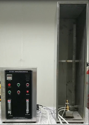 Single Wire And Cable Vertical Combustion Testing Equipment For Conducting Vertical Slow Flame Propagation Tests (zestaw testowy z pojedynczym drutem i kablem)