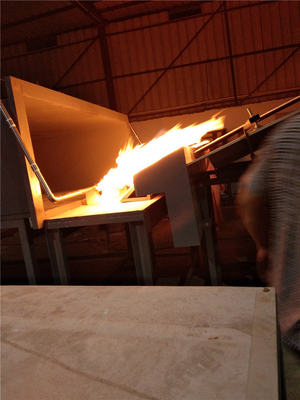 Sprzęt do badań ogniowych sterowany przez sterownik PLC do materiałów budowlanych, pokryć dachowych, ASTM E 108