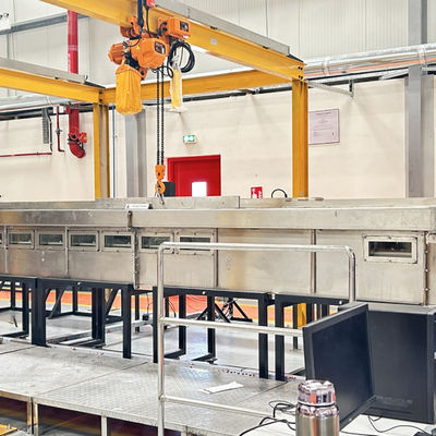 Badanie w tunelu Steinera w laboratorium ogniowym Astm E84 dla materiałów budowlanych