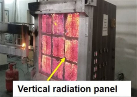 BS476-7 Materiały budowlane Sprzęt do badań laboratoryjnych Sprzęt do badań powierzchni rozprzestrzeniania się płomienia Aparatura do badań zapalności Maszyna