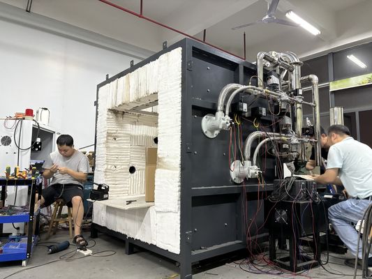 DX8810A Stalowa konstrukcja ognioodporne powłoki Próbka pieca badawcza