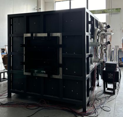 Piec do badań odporności ogniowej próbek konstrukcji stalowych