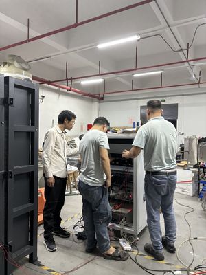 Próbny piec do badania odporności ogniowej powłoki ogniochronnej