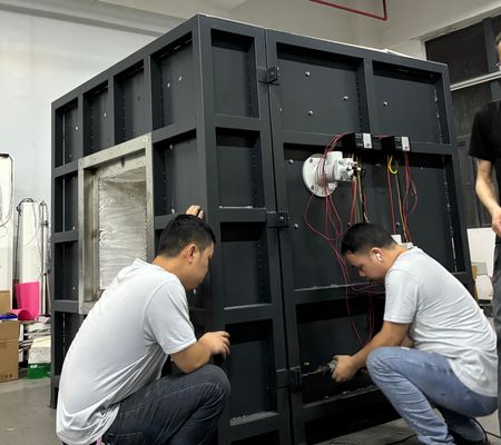 Piec do testowania ognioodporności powłok przeciwpożarowych konstrukcji stalowych DX