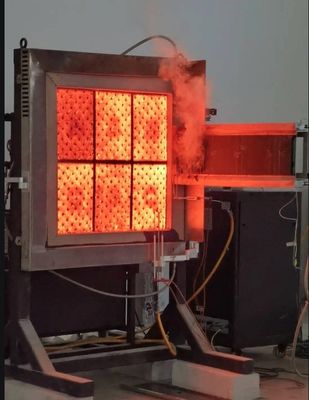 Piec do testowania ognioodporności powłok przeciwpożarowych konstrukcji stalowych DX