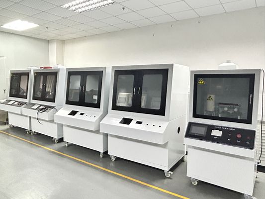 Klasa ochrony IP67, elektroda o grubości 0,5 mm, maszyna do testowania ścieżek upływu DX8352 dla dokładnych wyników