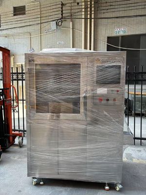 Urządzenie do badania identyfikowalności wycieków wysokiego napięcia z materiału izolacyjnego