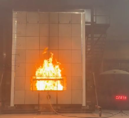 NFPA285 Exterior Wall Assemblies Fire Propagation Testing Apparatus