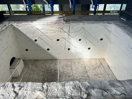 Odporność ogniowa elementu budowlanego Poziomy piec EN1363-1 Standard