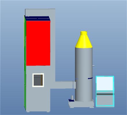 Tester spalania wiązek przewodów i kabli, maszyna do badania pionowo zainstalowanych wiązek przewodów i kabli