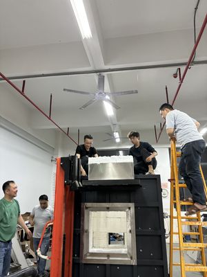 Ognioodporne powłoki konstrukcja stalowa ognioodporne powłoki pieczarny ISO834-1 Badanie wewnętrzne