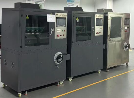 Maszyna do testowania wycieku iskry wysokiego napięcia jest ściśle zaprojektowana i wyprodukowana zgodnie z normami GB/T6553-2003 i 1EC60587-1984.