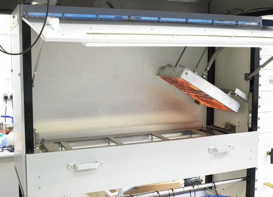 ISO 9239-1 Sprzęt do badania reakcji na ogień podłóg metodą strumienia cieplnego