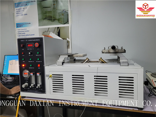 Maszyna do badań laboratoryjnych TPP Badanie ogniowe zgodnie z ASTM F2700