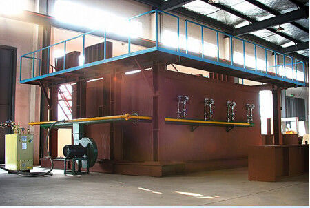 DX8364 Wyposażenie do badań odporności na ogień składników budowlanych Piece pionowe i piece poziome EN13381-8