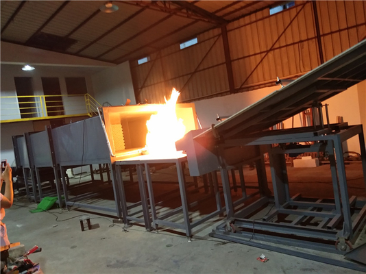 380V 50HZ Zasilanie Sprzęt do badań ogniowych dla materiałów budowlanych UL790 Standard