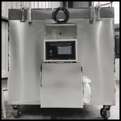 DX8418 Pełnowymiarowy piec do badań ogniowych powłok ognioodpornych konstrukcji stalowych. Badania różnych typów powłok ognioodpornych dla konstrukcji stalowych stosowanych w budynkach